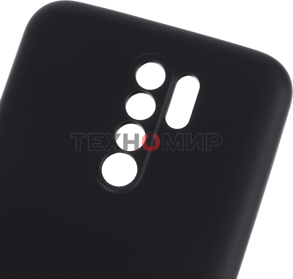 Чехол (клип-кейс) DF для Xiaomi Redmi 9 xiOriginal-12 черный (DF XIORIGINAL-12 (BLACK))