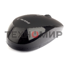 Мышь беспроводная Gembird MUSW-354 черный, 1600 dpi, радиоканал, USB, кнопки - 4
