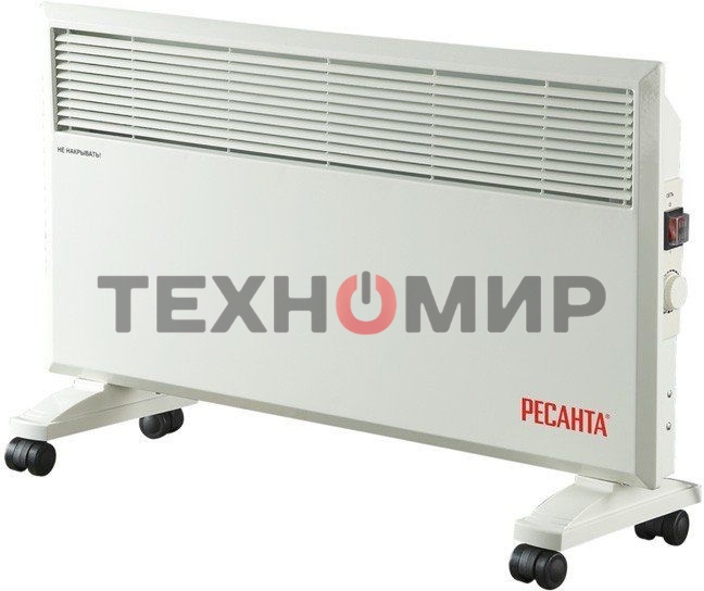 Конвектор электрический Ресанта ОК-1700 белый, 1700 Вт, 17 м2, термостат
