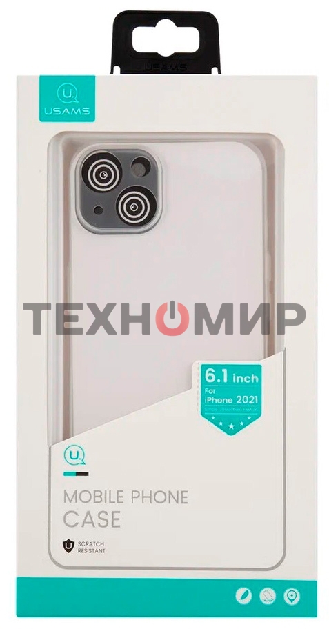 Чехол для Apple iPhone 13 Usams US-BH777 белый (матовый) (УТ000028075)