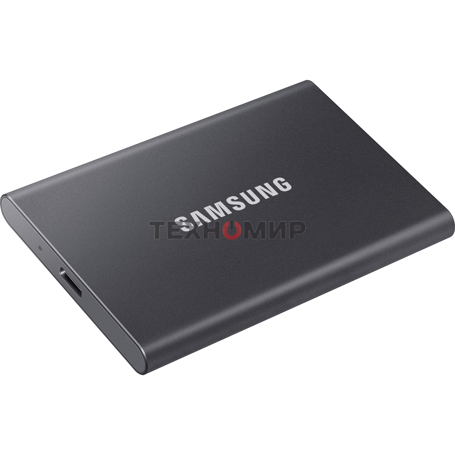 Внешний SSD Samsung T7, 1TB, USB 3.2 Gen 2 Type-C, R/W 1050/1000, серый