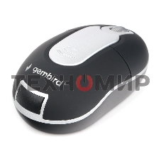 Мышь беспроводная Gembird MUSW-600 черный, 1200 dpi, радиоканал, USB, кнопки - 3