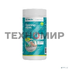 Чистящие салфетки Defender CLN ECO для экранов всех видов: ЭЛТ, ЖК, плазменными панелями/туба/100 шт/Россия