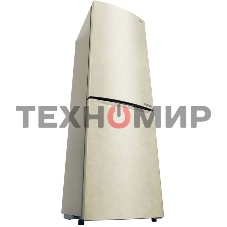 Холодильник LG GA-B419SEJL бежевый двухкамерный 223/79л морозилка снизу, No Frost