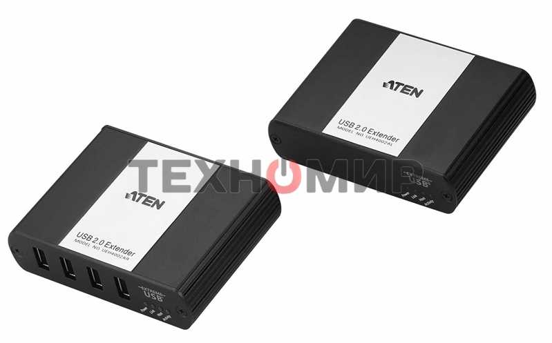 Удлинитель KVM CAT.5 USB 2.0 EXTENDER W/EU ADP.