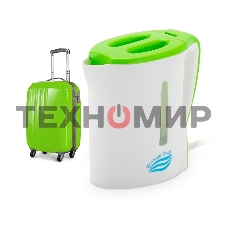 Чайник электрический Великие Реки Мая-1 бело-салатовый