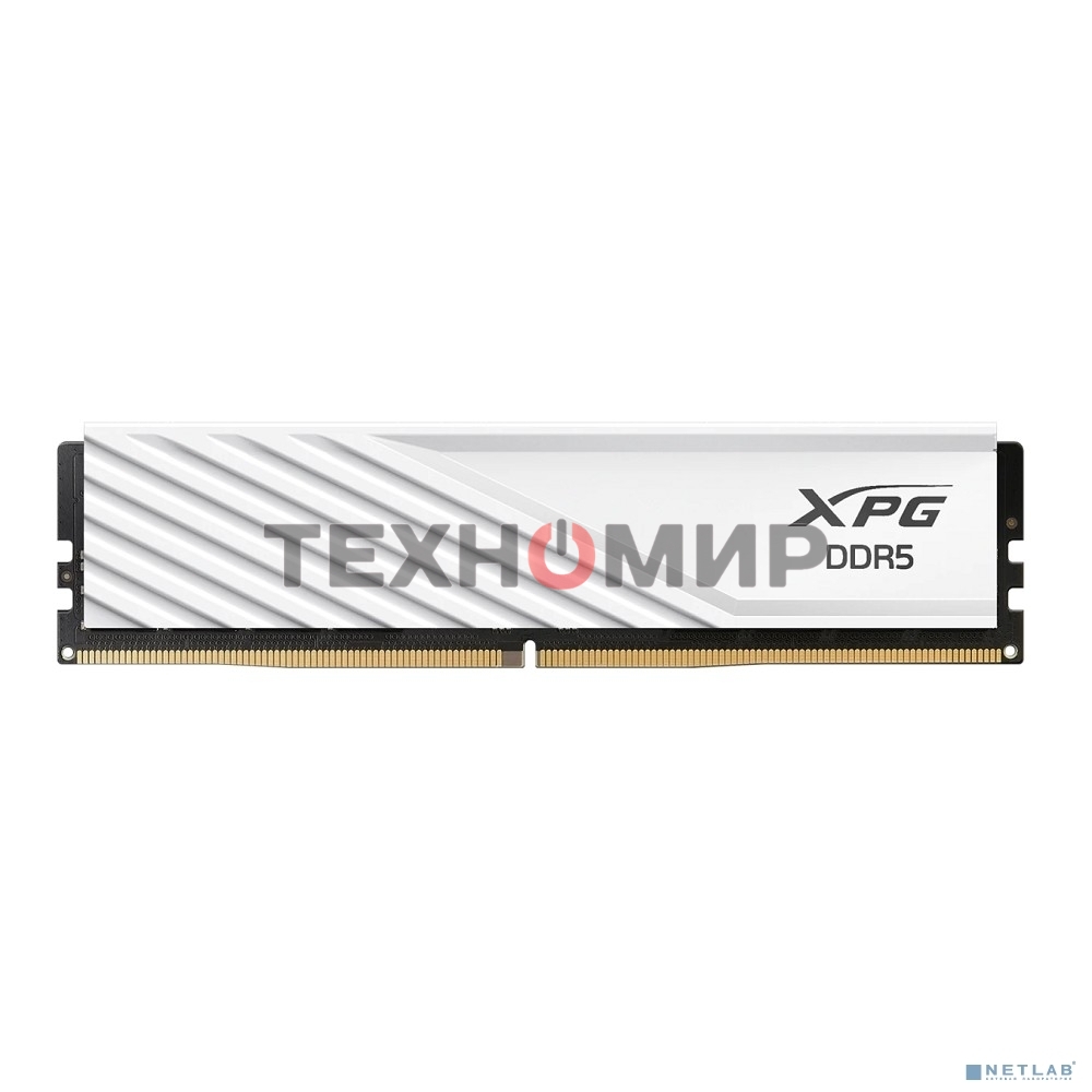Оперативная память XPG Lancer Blade, DDR5, 32GB (2x16 GB), 6000 MHz, CL36, радиатор, белый