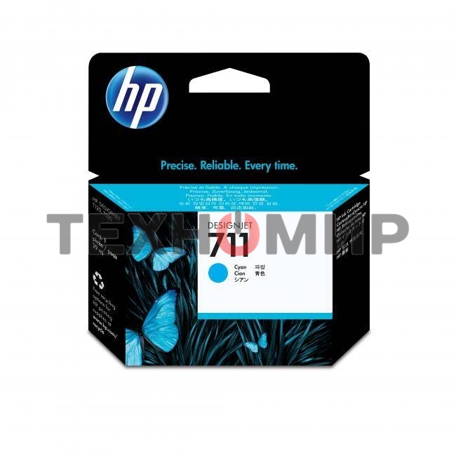 Картридж струйный HP №711 CZ130A голубой для HP DJ T120/T520 (29мл)
