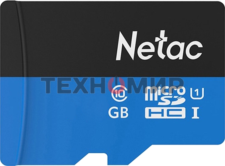 Флеш карта microSDHC 8Gb Netac P500 NT02P500STN-008G-S (без SD адаптера) 80Mb/s