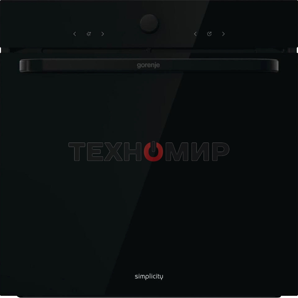 Духовой шкаф электрический Gorenje BOS67371SYB черный, встраиваемый