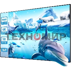 Экран на раме Cactus 127x224см Alr Expert CS-PSALRE-224X127-WM 16:9 настенный натяжной черный