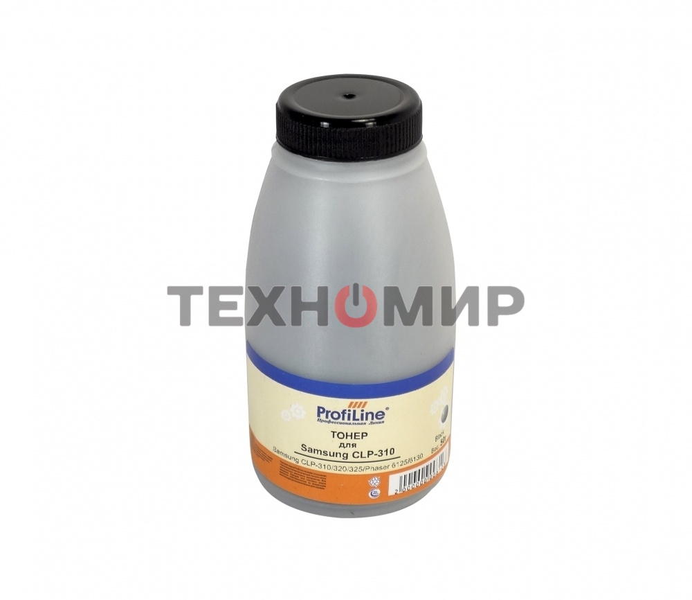 Тонер ProfiLine для принтеров Samsung CLP-310/320/325/360/Phaser 6125/6130 черный 50гр Фасовка РФ