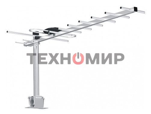 Антенна телевизионная Hyundai H-TAE140 11дБ пассивная серебристый