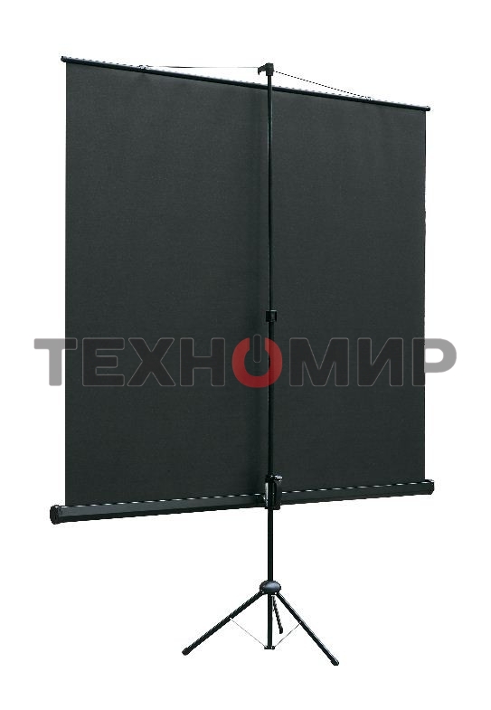 Экран на треноге Lumien 160x160см Eco View LEV-100105 1:1 напольный рулонный