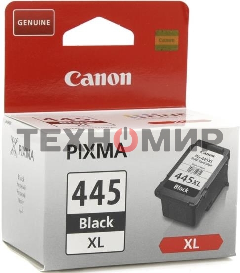 Картридж струйный Canon PG-445XL (8282B001), для Canon MG2540, Черный, 400 стр.