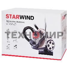 Пылесос Starwind SCV5625 золотистый, 350/2000 Вт, уборка сухая, пылесборник контейнер 2.5 л