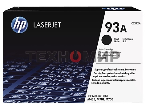 Картридж лазерный HP 93A CZ192A черный, для HP LJ Pro M435nw (12000стр.)