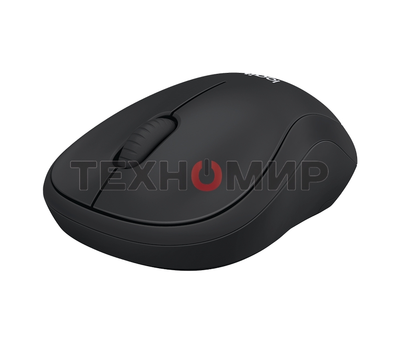 Мышь беспроводная Logitech B220 Silent черный, 1000 dpi, радиоканал, USB, кнопки - 3