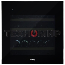 Винный шкаф встраиваемый Korting KFW 604 DB GN