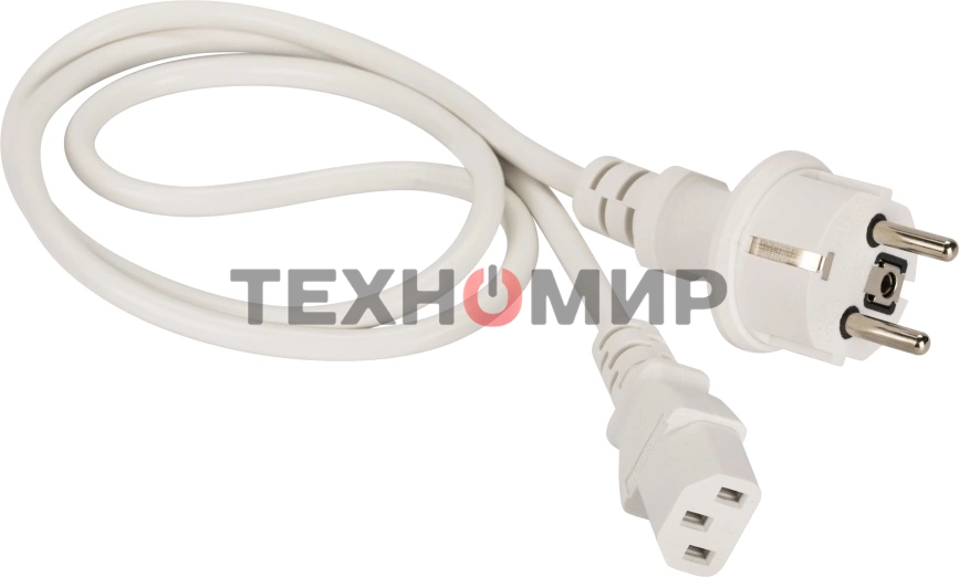 Шнур питания Lanmaster LAN-PP13/SH-7.0-WH C13-Schuko проводник.:3x0.75мм2 7м 220В 10А белый