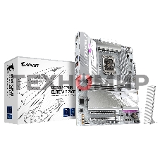 Материнская плата Gigabyte B860 AORUS ELITE WIFI7 ICE, LGA 1851, Intel B860, 4xDDR5, 4xSATA, 3xM.2, 1xPCIe 5.0 x16, 2xPCIe 4.0 x1, 1xHDMI, 2xDP, 1x 2.5Gb LAN, 6xUSB-A 3.2, 1xUSB-C 3.2, 4xUSB-A 2.0, 2x3.5 мм, 7.1, ATX
