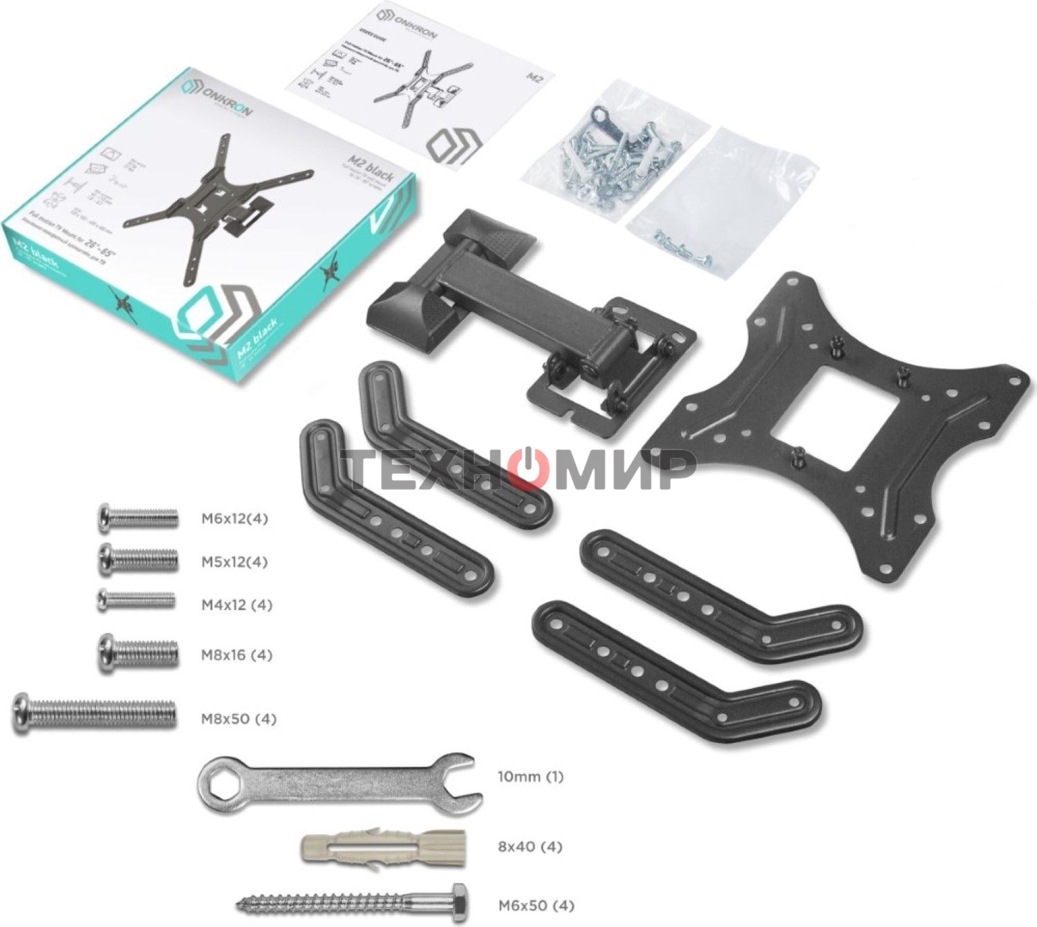 Кронштейн ONKRON M2 для телевизора 26