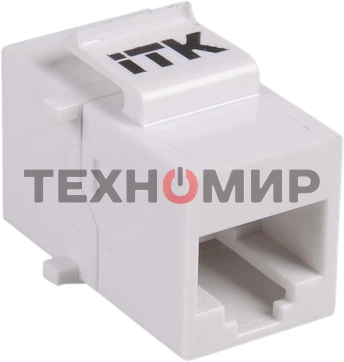 Проходной адаптер cat.5e UTP, RJ45-RJ45, тип Keystone Jack CS7-1C5EU ITK
