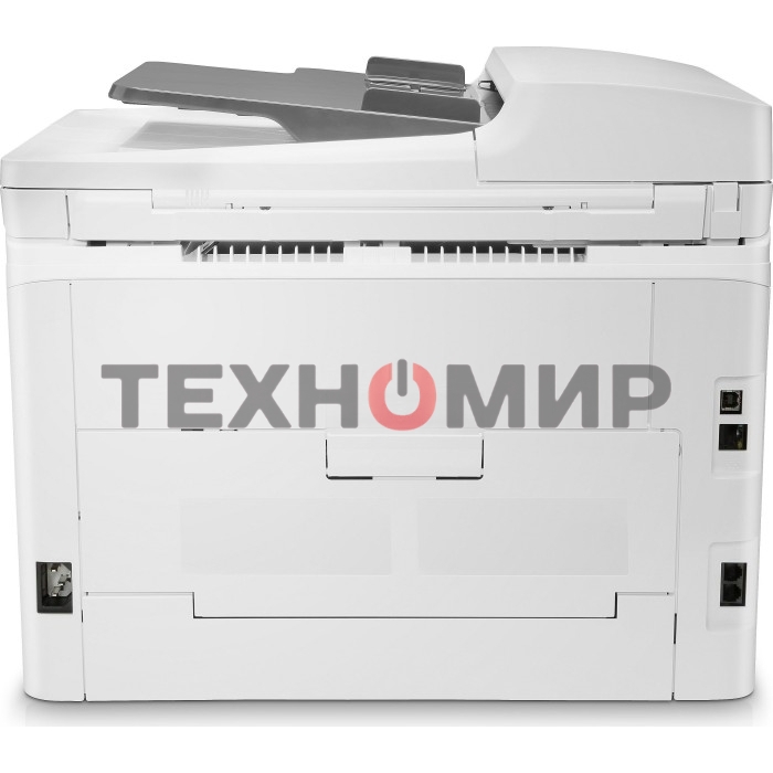 МФУ лазерное HP Color LaserJet Pro M183fw (7KW56A), A4, цветной, печ. до 16 стр/мин., скан. до 15 стр/мин. (ч/б) 8 стр/мин. (цвет), 600 x 600 dpi (печать) 1200x1200dpi (скан.), USB, RJ-45, Wi-Fi, Air Print, Mopria