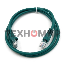 Патч-корд Buro cat.5e 1м зеленый RJ-45 (м)-RJ-45 (м)