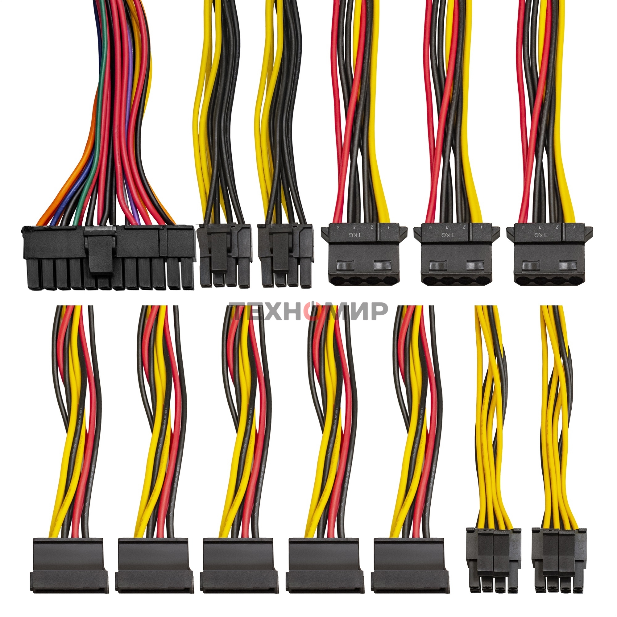 Блок питания ExeGate, 450NPX (EX224733RUS), 450Вт, black, 120мм, черный