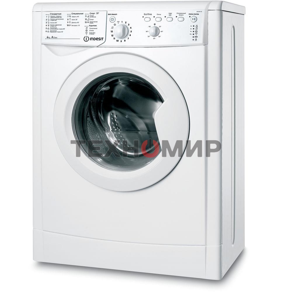 Стиральная машина Indesit IWUB 4105 белый, загр. фронтальная макс.: 4 кг 1000 об/мин класс: А