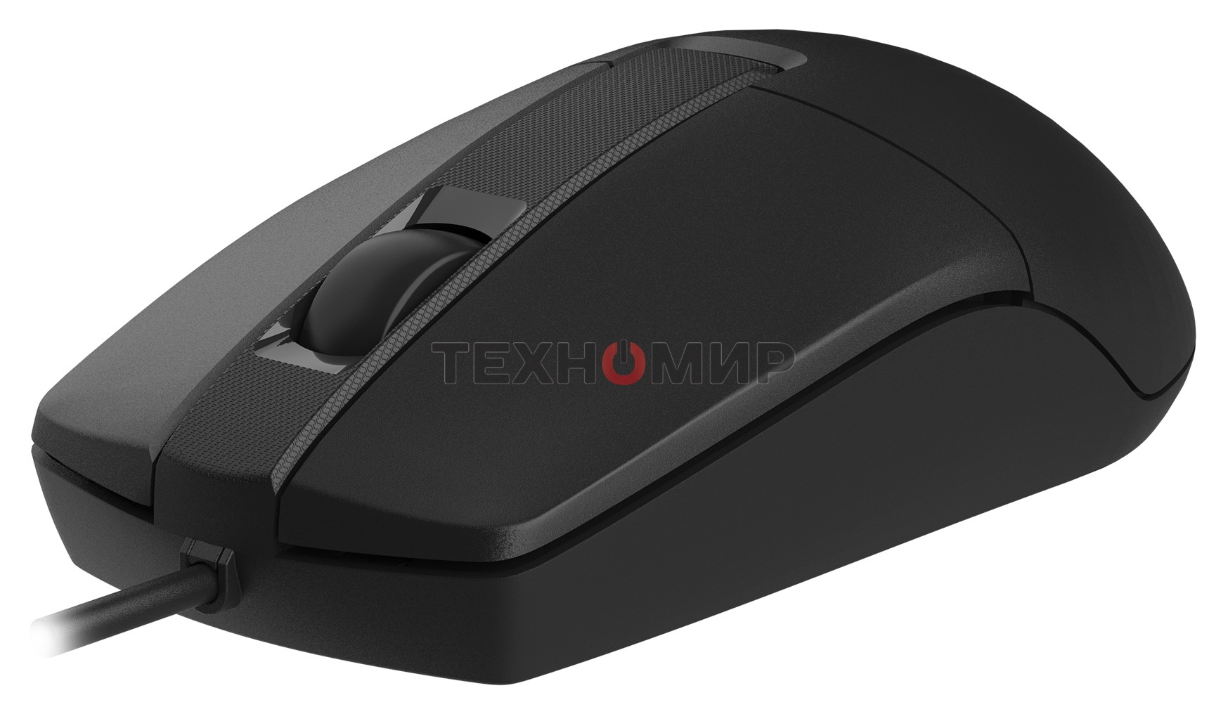 Мышь проводная A4Tech OP-330 черный, 1200 dpi, USB, кнопки - 3