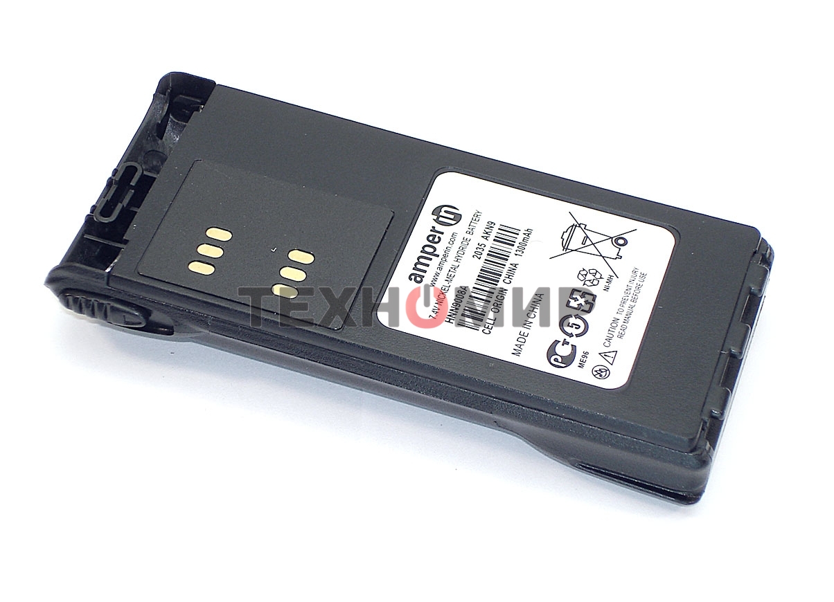 Аккумулятор Amperin для Motorola GP340 HT750 HT1200 (HNN4001) 1300 mAh 7.4V Ni-Mh