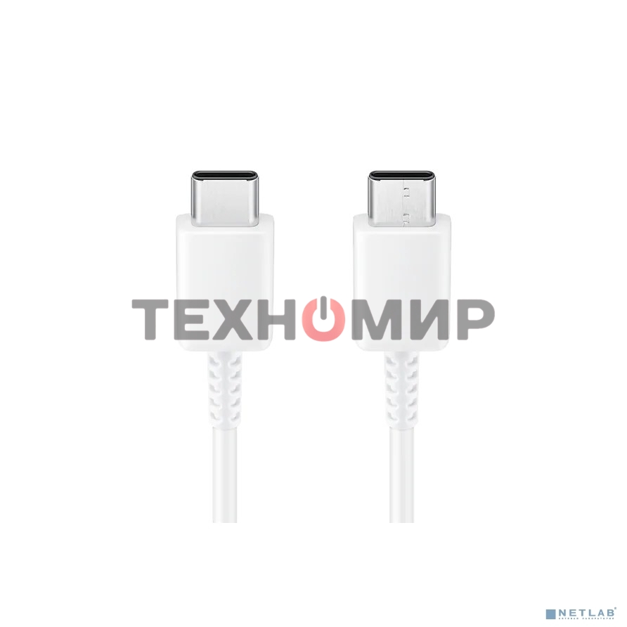 Кабель Samsung EP-DA705BWRGRU USB Type-C (m) USB Type-C (m) 1м белый (упак.:1шт)