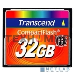 Флеш карта CF 32Gb Transcend TS32GCF133 w/o adapter