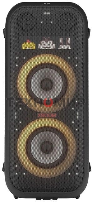 Минисистема LG XBOOM XL9T черный/красный 1000Вт USB BT