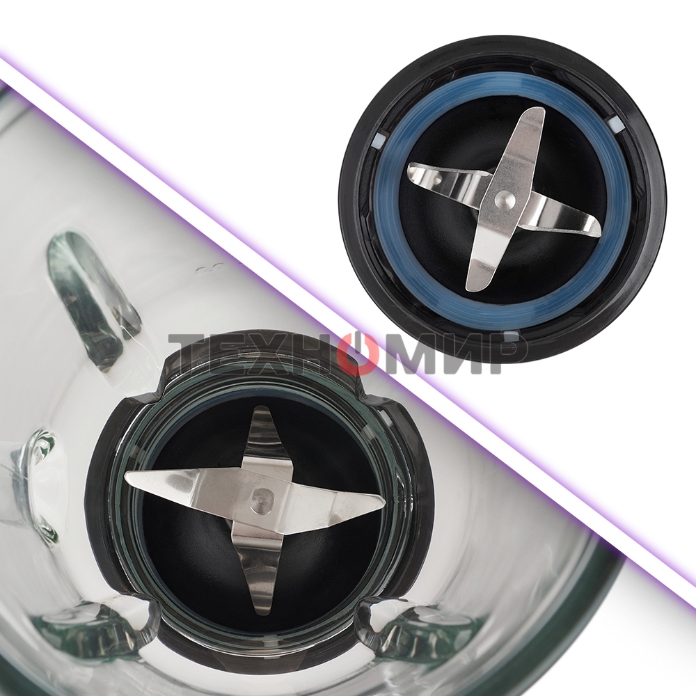 Блендер стационарный Kitfort KT-1394 550 Вт, серебристый