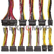 Блок питания серверный 400W ExeGate EX292186RUS ServerPRO-2U-400ADS (2U, APFC, КПД 85% (80 PLUS Bronze), 6см ball bearing fan, 24pin, 2x8pin, 5xSATA, 3xIDE)