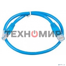 Коммутационный шнур ExeGate Патч-корд UTP Cat.5e, 2м ExeGate синий