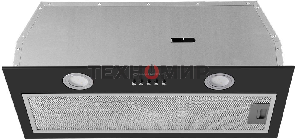 Вытяжка встраиваемая Maunfeld THAMES 601PM черный, 60 см, 850 куб. м/ч, 44 дБ