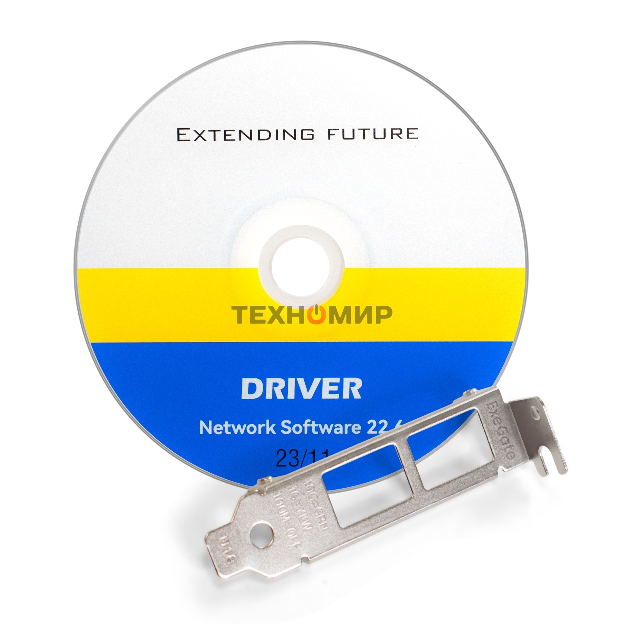 Сетевой адаптер ExeGate EXE-X540-T2 (PCI-E x8 v3.0, порты 2xRJ45 (медные), 10Gb/s (10/5/2.5/1Gb/s, 100Mb/s), Server NIC Intel Chipset X540-AT2)