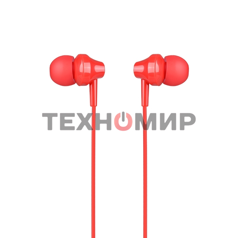 Проводные наушники-вставки с микрофоном Hoco M14 Red