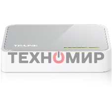 Коммутатор TP-Link SOHO TL-SF1005D Коммутатор 5-port 10/100M mini Desktop Switch, 5 10/100M RJ45 ports, Plastic case