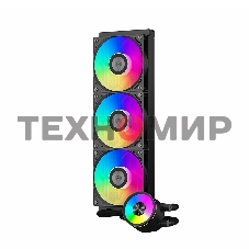 Система охлаждения PCCooler DA360 Pro ARGb черный 120мм алюминий+медь 2200rpm 33.7db 4-pin 300W