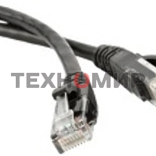 Патч-корд LANMASTER TWT UTP cat.5e, с заливными колпачками, 3.0 м, черный