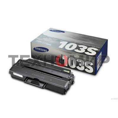 Картридж лазерный Samsung MLT-D103S черный для Samsung ML-2950ND/2955ND/2955DW (1500стр.)
