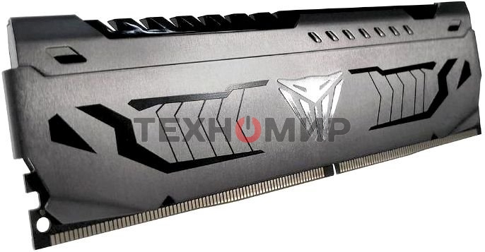 Оперативная память Patriot Viper Steel, DDR4, 16GB (1x16 GB), 3200 MHz, CL16, DIMM, радиатор, черный