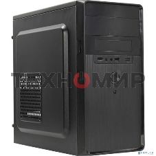 Компьютерный корпус Minitower ExeGate EX286412RUS BA-309 (mATX, без БП, 2хUSB, HD аудио, черный)
