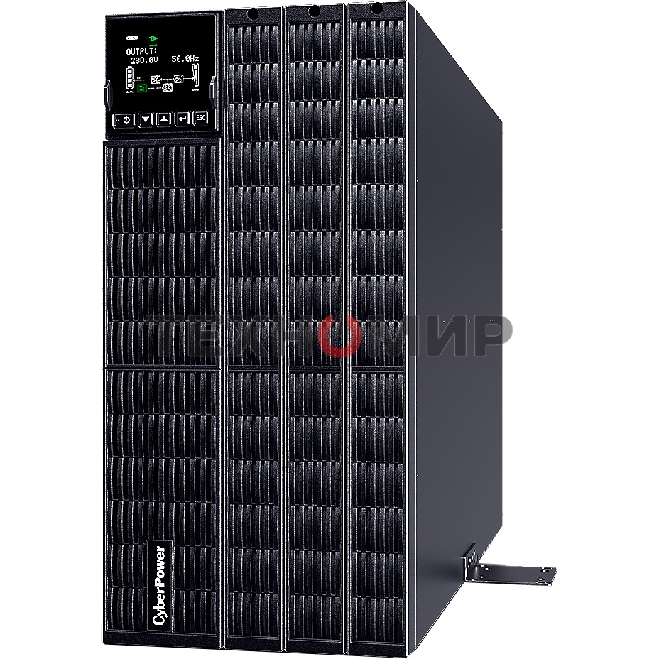 Источник бесперебойного питания CyberPower OLS10KERT5U Online 10000VA/10000W USB/RS-232/Dry/EPO/SNMP/CloudCard/(4 IEC С13, 4 IEC C19, terminal block)/bat.detect./МВ NEW