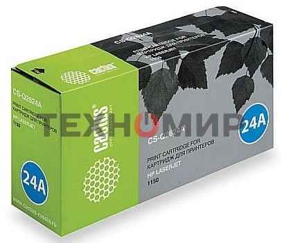 Картридж лазерный Cactus CS-Q2624A черный (2500 стр.) для HP LaserJet 1150